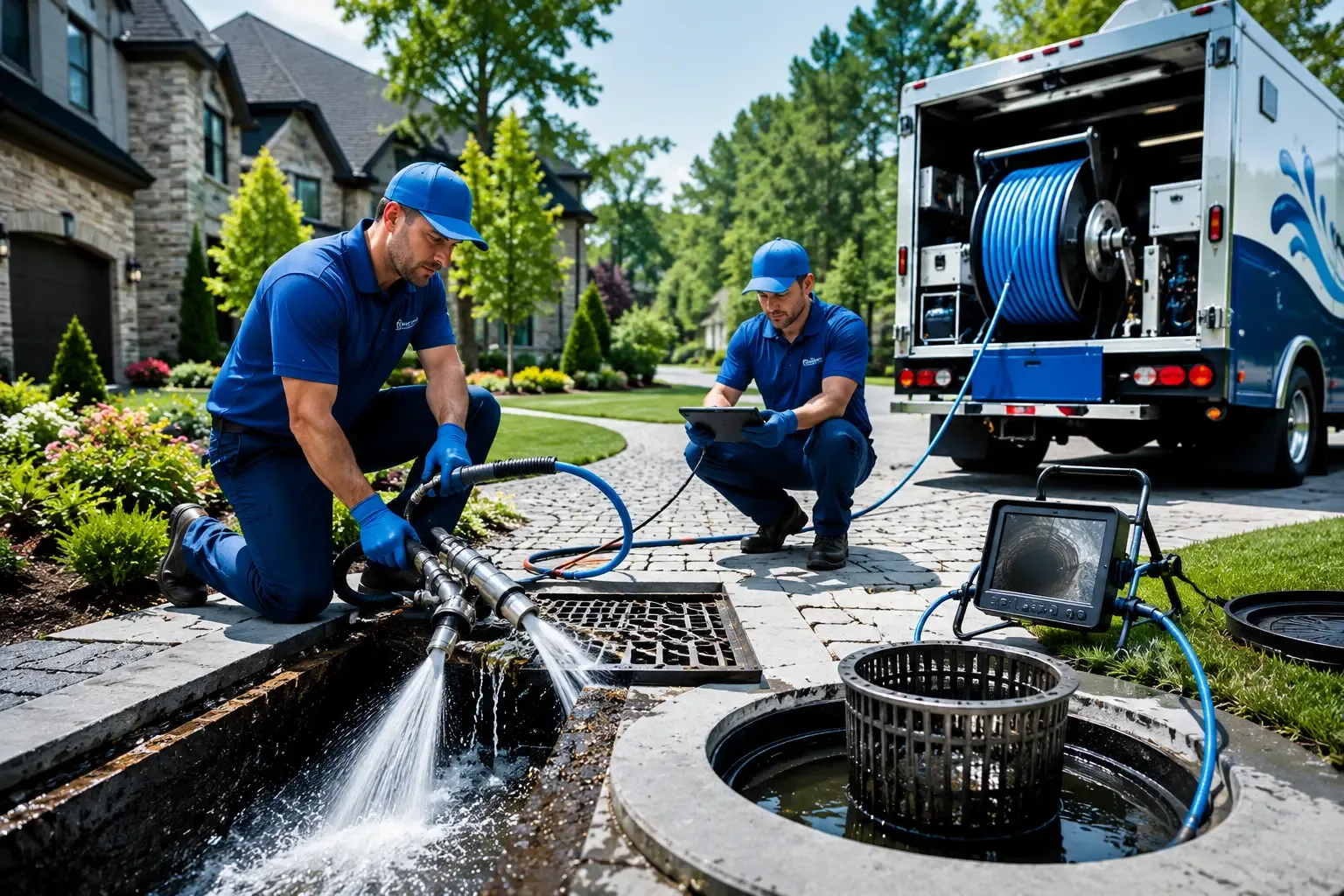 Local outdoor drain cleaning professionals in Portland, NY